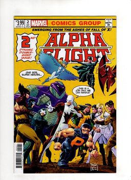Dan Panosian 'Alpha Flight #1 Homage Variant'