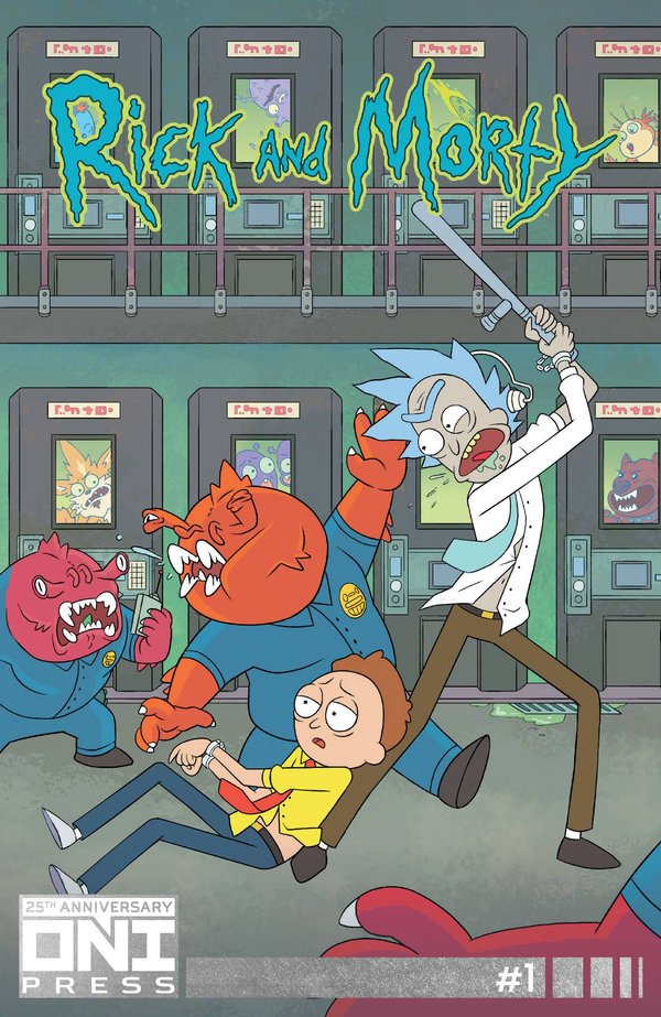 Rick and Morty Oni 25th Anniversary Edition