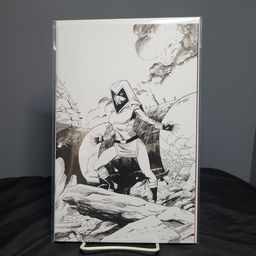 10 Copy FOC Incentive Black and White Cover ZB - Rob Liefeld