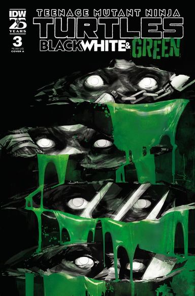 Teenage Mutant Ninja Turtles: Black White & Green #3