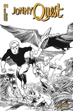 Cover N - Bob Layton Incentive Black and White Cover