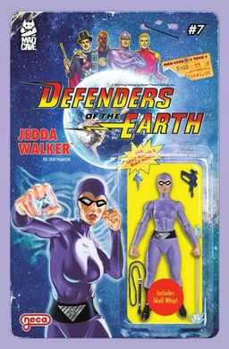 Cover B - Djordje Djokovic Action Figure Art