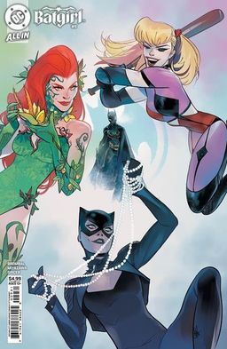 Otto Schmidt Gotham City Sirens Cardstock Variant Cover