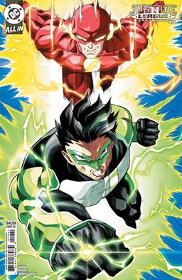 Carlos D'Anda DC x Sonic Cardstock Variant Cover