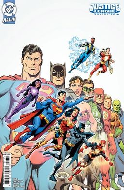 Dan Jurgens & Norm Rapmund Cardstock Variant Cover