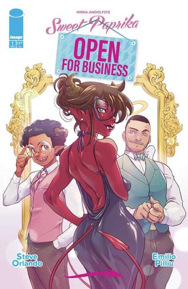 Mirka Andolfo's Sweet Paprika: Open for Business