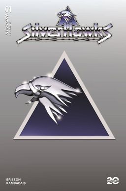 Cover I - Silver Foil Silverhawks Symbol