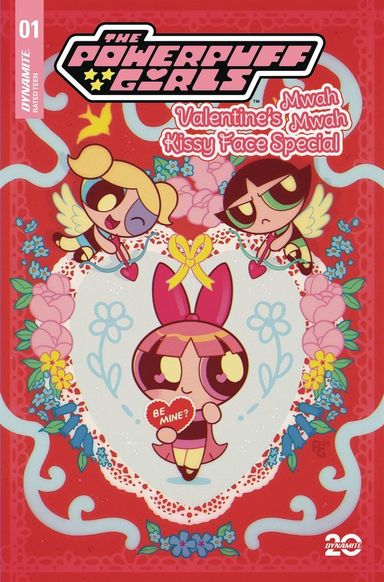 The Powerpuff Girls Valentine's Mwah Mwah Kissy Face Special #1