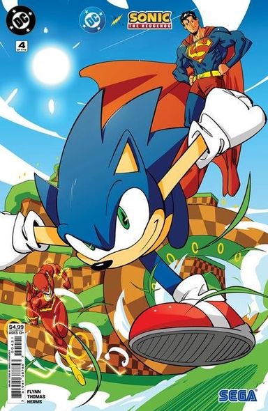 DC x Sonic the Hedgehog #4