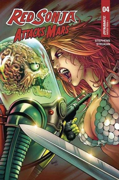 Red Sonja Attacks Mars #4
