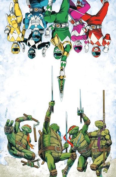 Mighty Morphin Power Rangers / Teenage Mutant Ninja Turtles III #1