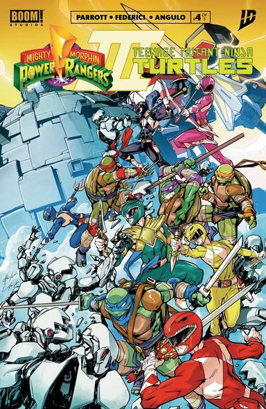 Mighty Morphin Power Rangers / Teenage Mutant Ninja Turtles III #4