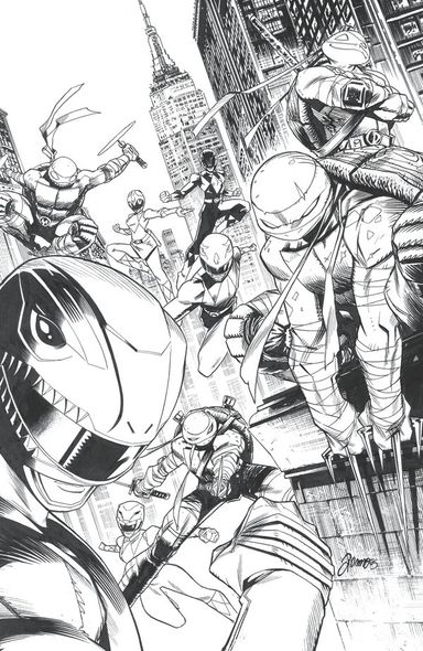 Mighty Morphin Power Rangers / Teenage Mutant Ninja Turtles III #5