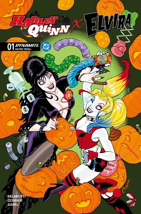 Harley Quinn x Elvira