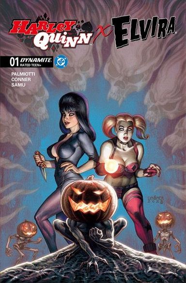 Harley Quinn x Elvira #1