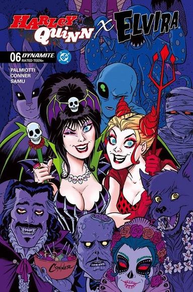 Harley Quinn x Elvira #6
