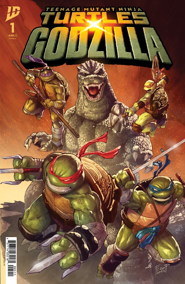 Teenage Mutant Ninja Turtles [TMNT] x Godzilla