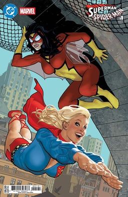 Adam Hughes Supergirl 70s & Spider-Woman 70s Cardstock Variant Cover