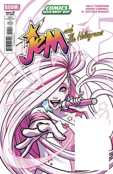Jem and the Holograms / My Little Pony Flipbook Comics Giveaway Day 2026 #1