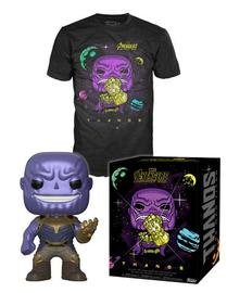 Thanos (Infinity War) (Metallic) and Thanos (with Guantlet) Tee