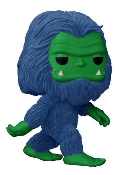 Bigfoot (Flocked) (Blue &amp; Green) [Spring Convention]