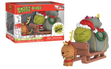The Grinch &amp; Max With Sleigh