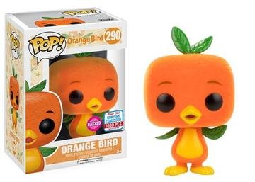 Orange Bird (Flocked)
