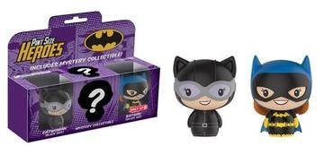 Catwoman (Black Suit), Batgirl (Silver Age) and Bonus (3-Pack)