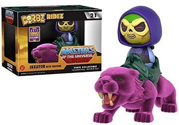 Skeletor with Panthor (Flocked) [Summer Convention]