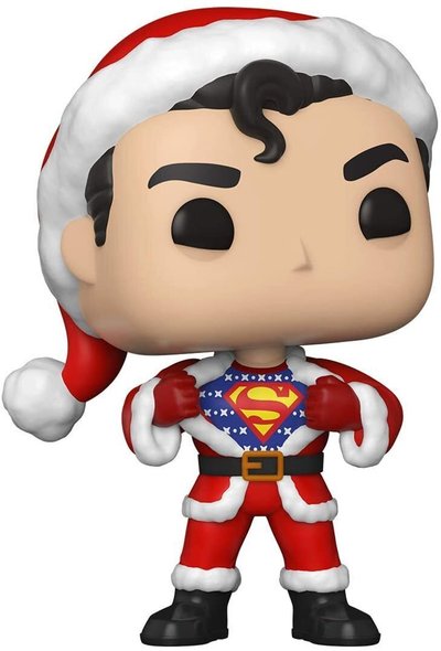 Superman in Holiday Sweater