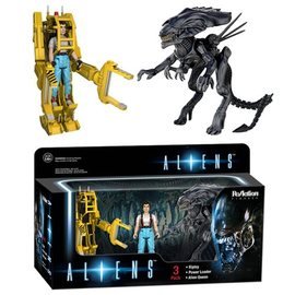 Aliens 3-pack (Ripley, Power Loader, Queen Alien)
