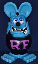 Rat Fink (24" - Blue w/ Black Shirt)