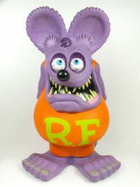 Rat Fink (24" - Purple w/ Orange Shirt)