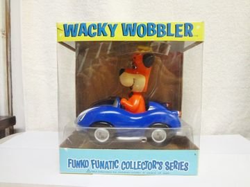 Huckleberry Hound Bobble-Car(Blue Car)