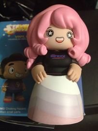 Rose Quartz (Black Mr. Universe Shirt)