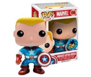 Captain America (Unmasked) (Metallic)