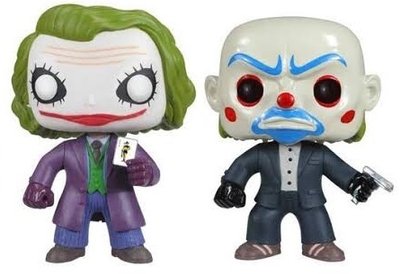 The Joker &amp; The Joker Bank Robber (Glow, 2-Pack) (Gemini Collectibles)