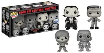 Universal Monsters (Black &amp; White) (4-Pack)