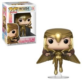 Wonder Woman Golden Armor Flying