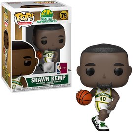 Shawn Kemp (Sonics Home Jersey)