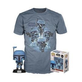 Death Watch Mandalorian (No Stripes) and Death Watch Mandalorians Tee
