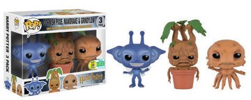 Cornish Pixie, Mandrake &amp; Grindylow (3-Pack) [SDCC]