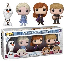 Olaf / Elsa / Anna / Kristoff (Frozen 2 4-Pack)