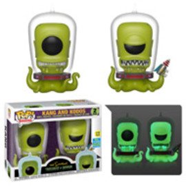 Kang and Kodos (Glow in the Dark) (2-Pack) [Summer Convention]