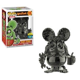 Rat Fink (Black Chrome) [SDCC]