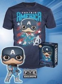 Captain America (Quantum Realm Suit) (Glow in the Dark) and Captain America Shirt