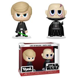 Luke Skywalker + Darth Vader
