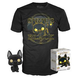 Sirius Black as Dog (Flocked) and Padfoot Tee