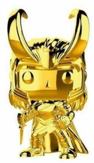 Loki #376 (Gold Chrome, Bobble-Head)