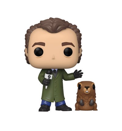 Phil Connors with Punxsutawney Phil
